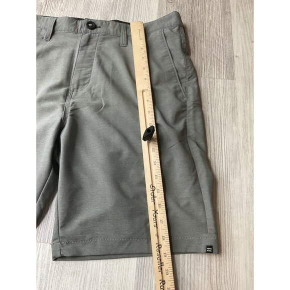 Billabong Adventure Division Mens Shorts Size 34 Gray Polyester Blend Made In Ch - Picture 5 of 8